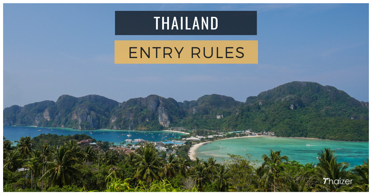 Thailand Entry Rules