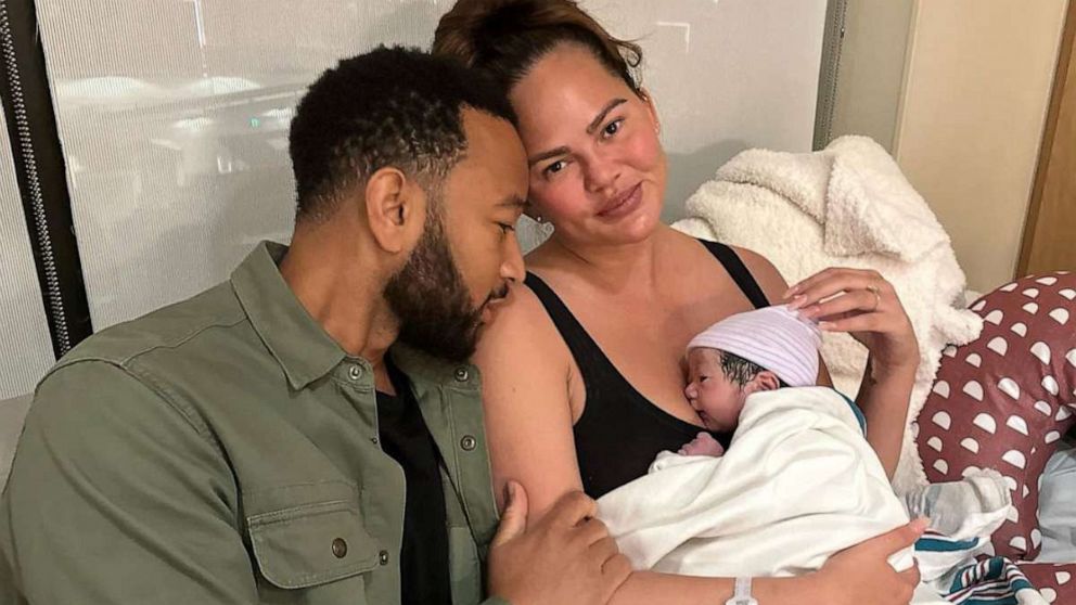 Chrissy Teigen surprised her followers with the announcement that she and John Legend welcomed a new baby boy