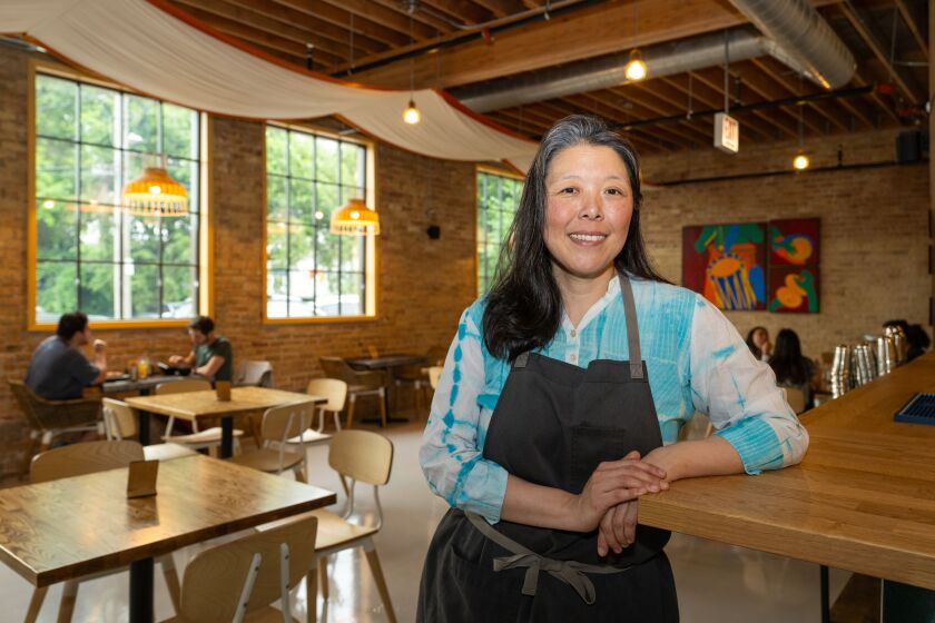 Chef Margaret Pak pictured at her restaurant Thattu in Avondale.
